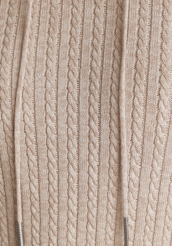 KangaROOS Knitted dress in Beige