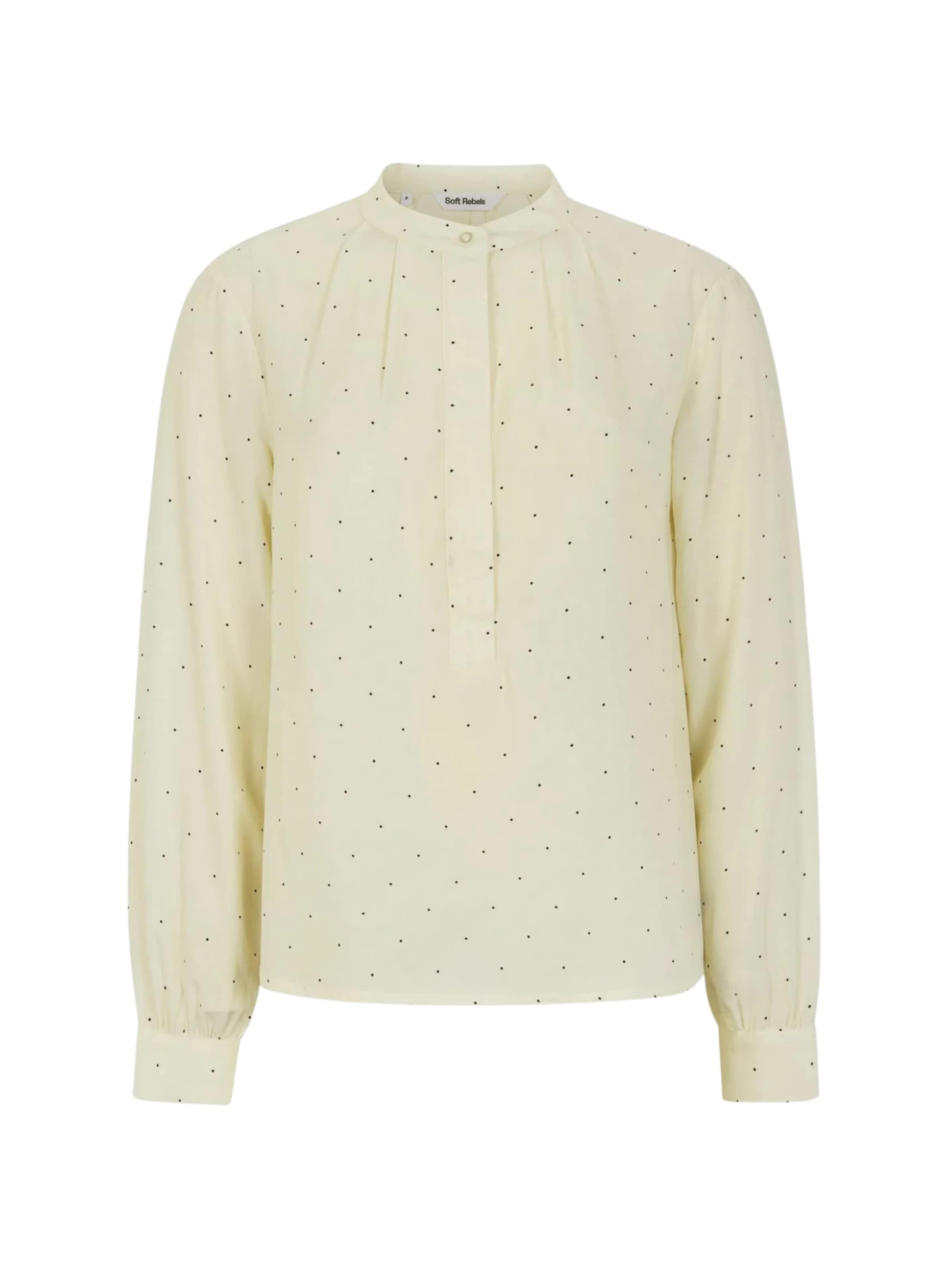 T-shirt ' SRMargot ' Soft Rebels en beige : devant