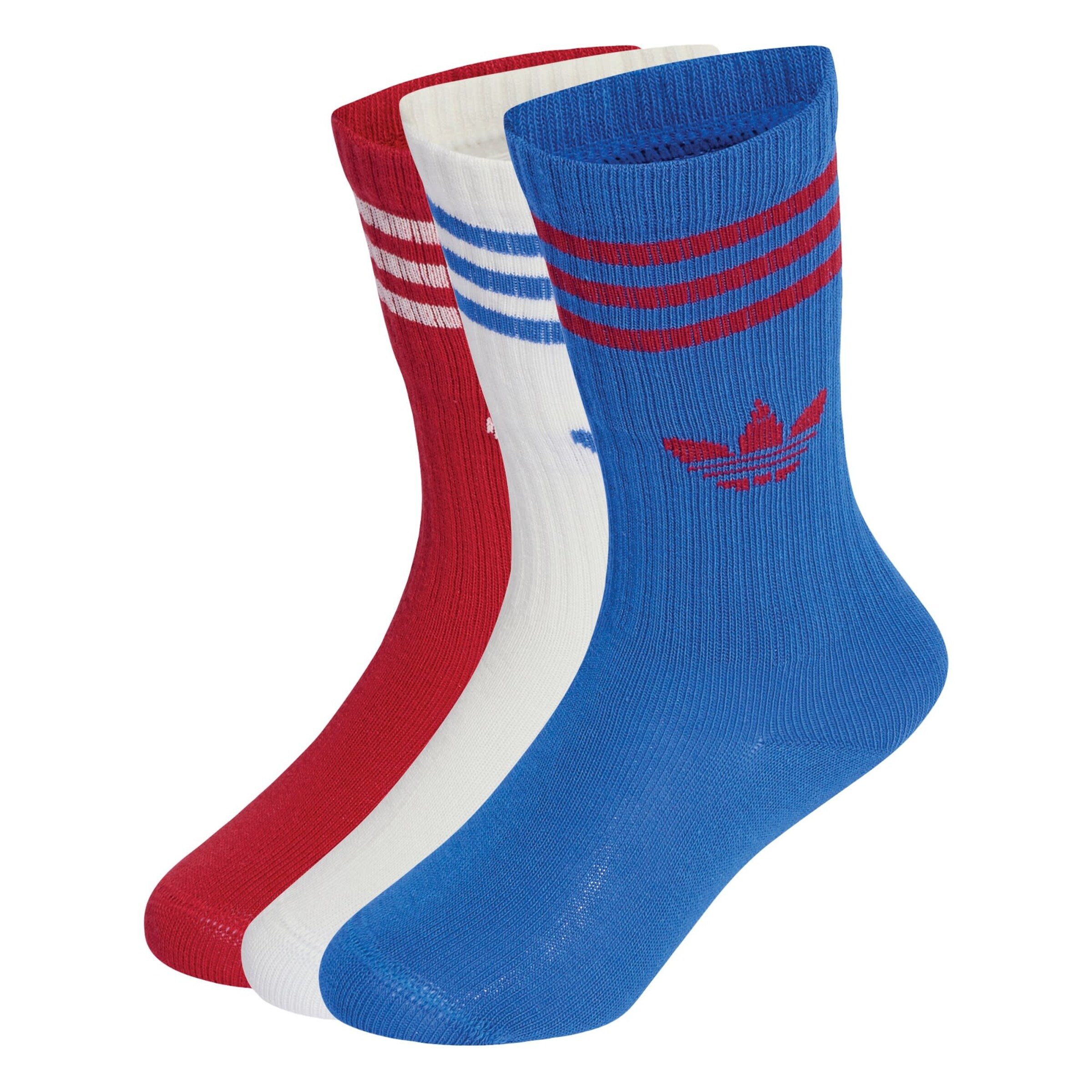 Chaussettes ADIDAS ORIGINALS en blanc : devant