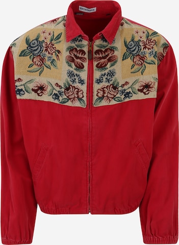 RETROAREA Between-Season Jacket in Red: front