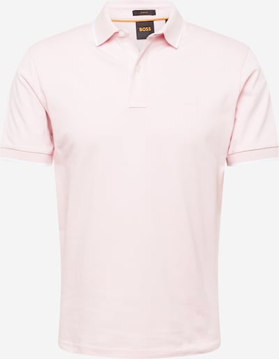 BOSS Majica 'Passertip' | roza / bela barva, Prikaz izdelka