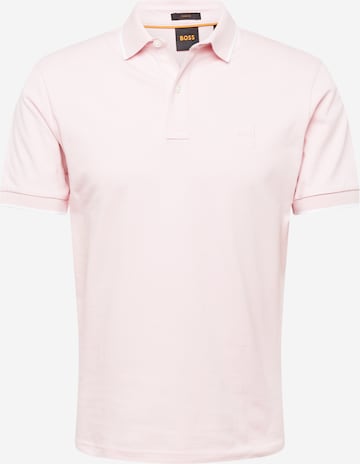 BOSS Orange Μπλουζάκι 'Passertip' σε ροζ: μπροστά