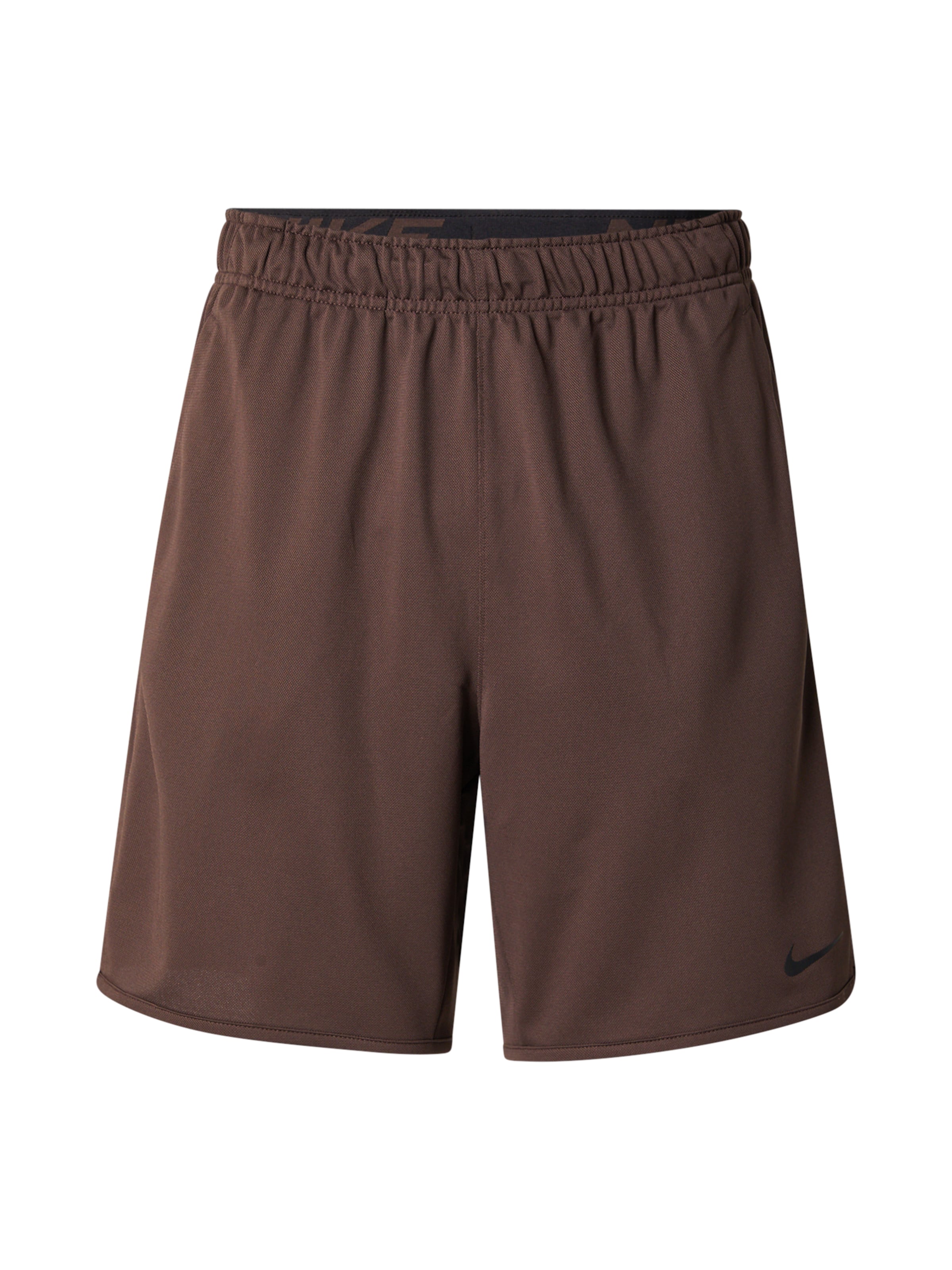 Regular Pantaloni sport de la NIKE pe maro: față