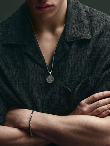 REYTEL - Pulsera 'TID ROM' en plata