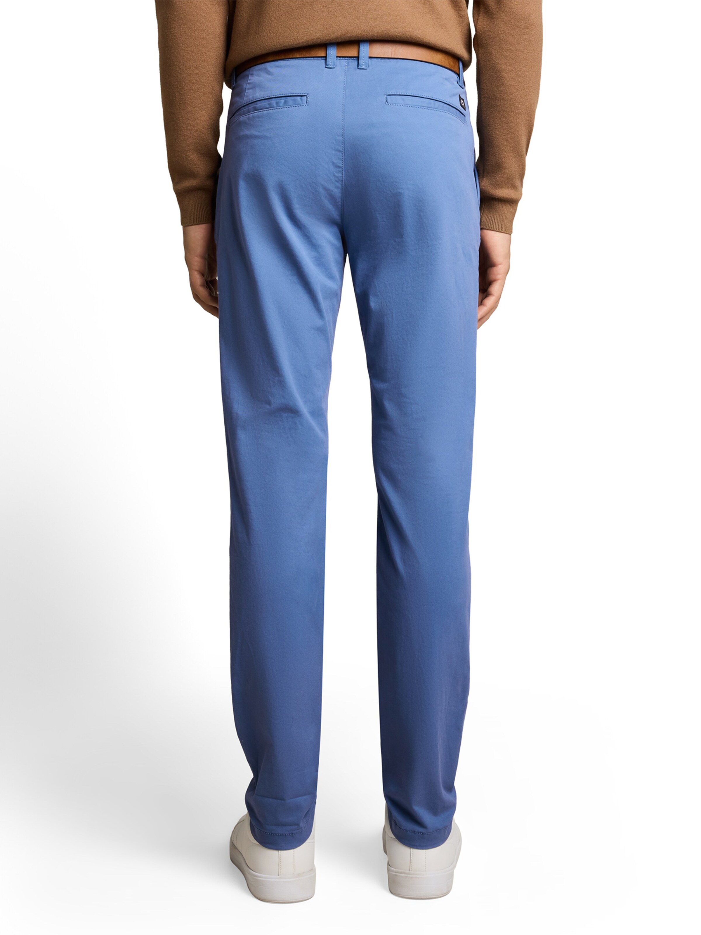 Coupe slim Pantalon chino TOM TAILOR DENIM en bleu