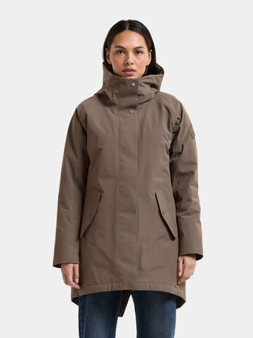 Didriksons Winterjacke 'ALANA' in Braun: Vorderseite