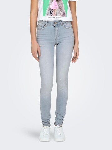 ONLY Skinny Jeans 'BLUSH' in Blauw: voorkant