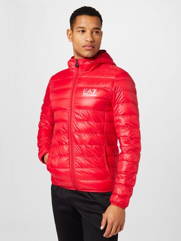EA7 Emporio Armani Between-season jacket in Red: front