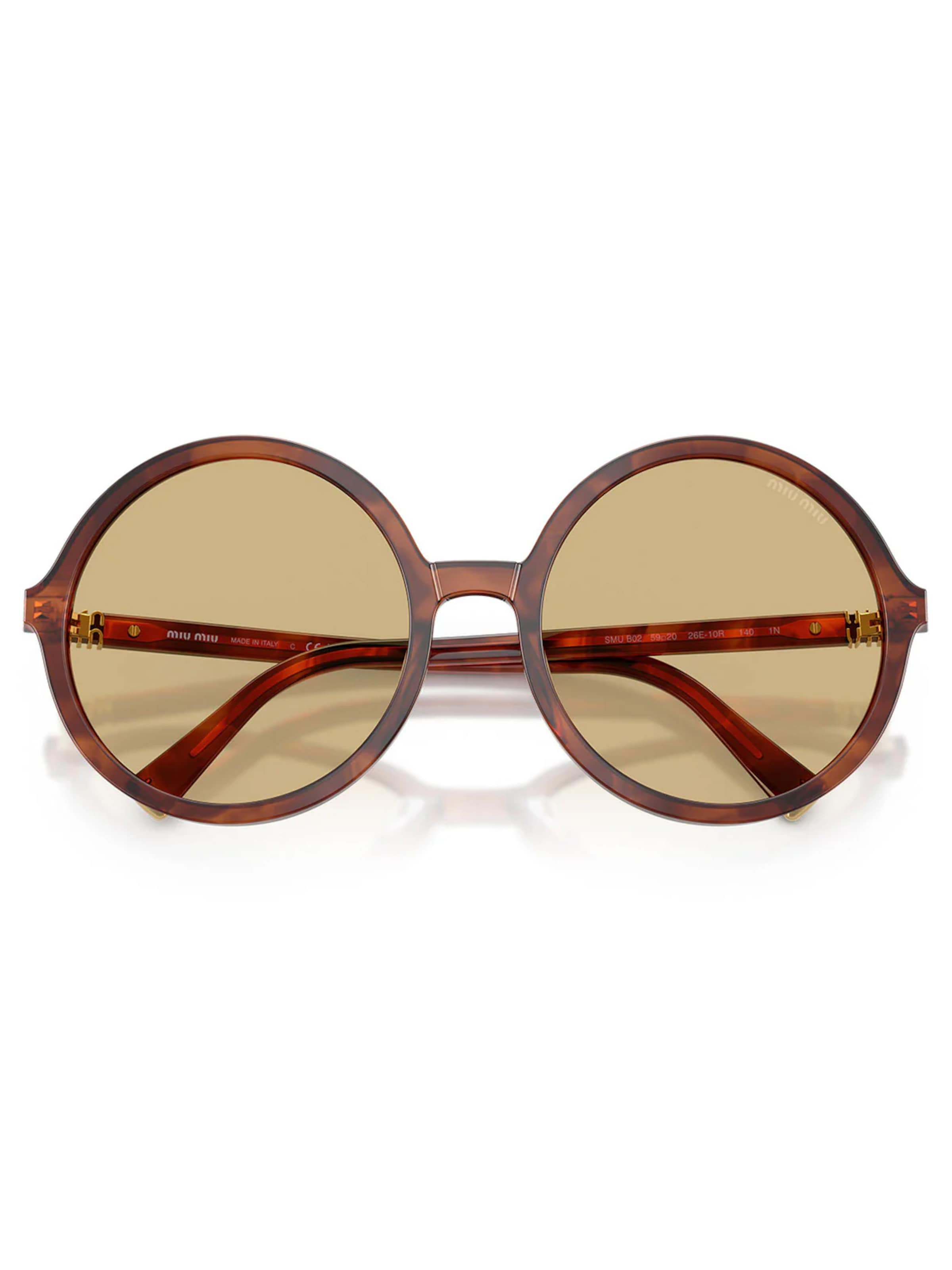 Occhiali da sole di Miu Miu in marrone