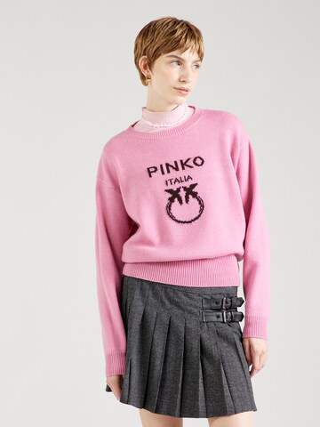 PINKO - Pullover 'BURGOS' em rosa: frente