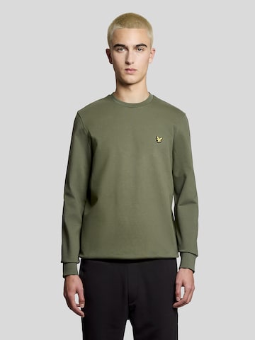 Lyle & Scott Sweatshirt 'Fly' in Groen: voorkant