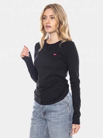 Maglietta 'Essential HM LS Tee Anthracite Night Black -- Women's Long Sleeve T-Shirt' di LEVI'S ® in nero