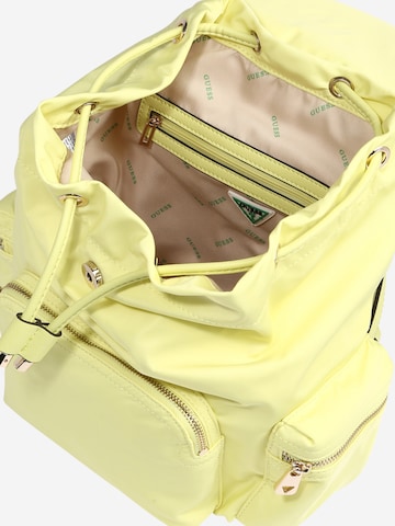 GUESS Backpack 'Gemma' in Yellow