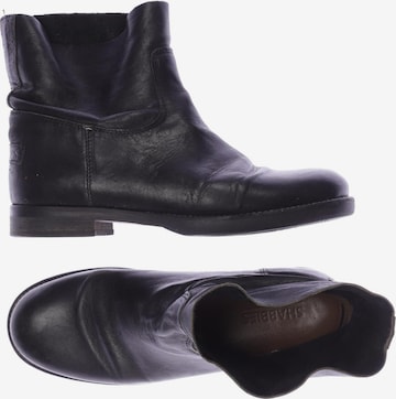 SHABBIES AMSTERDAM Stiefelette 40 in Schwarz: predná strana