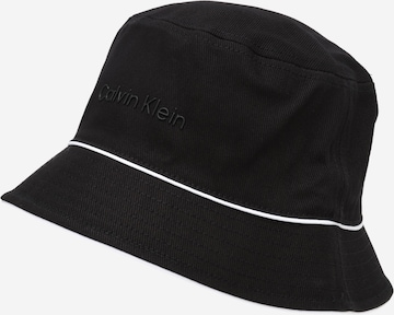 Calvin Klein Hat in Black: front