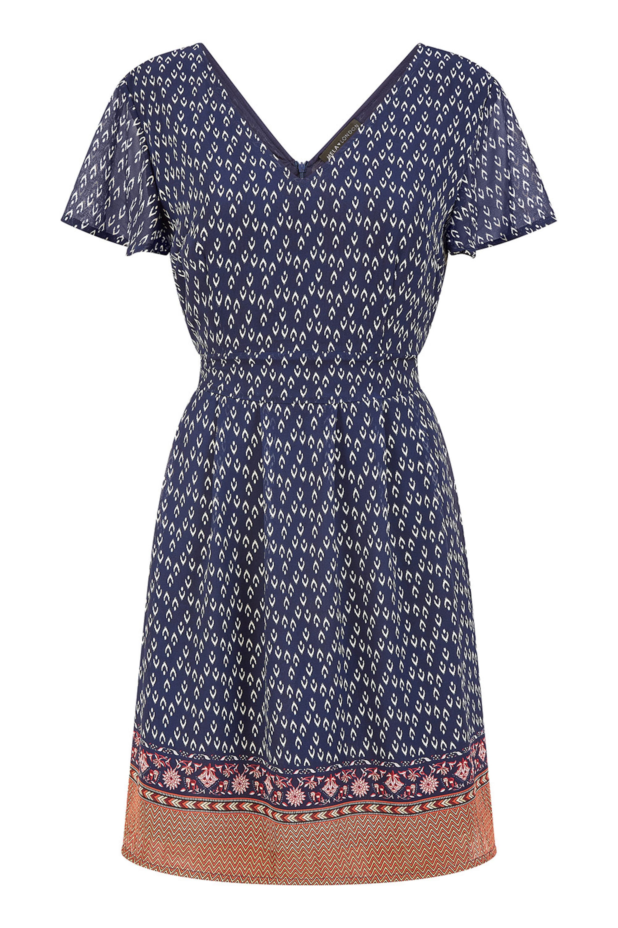 Mela London Платье в Синий: спереди