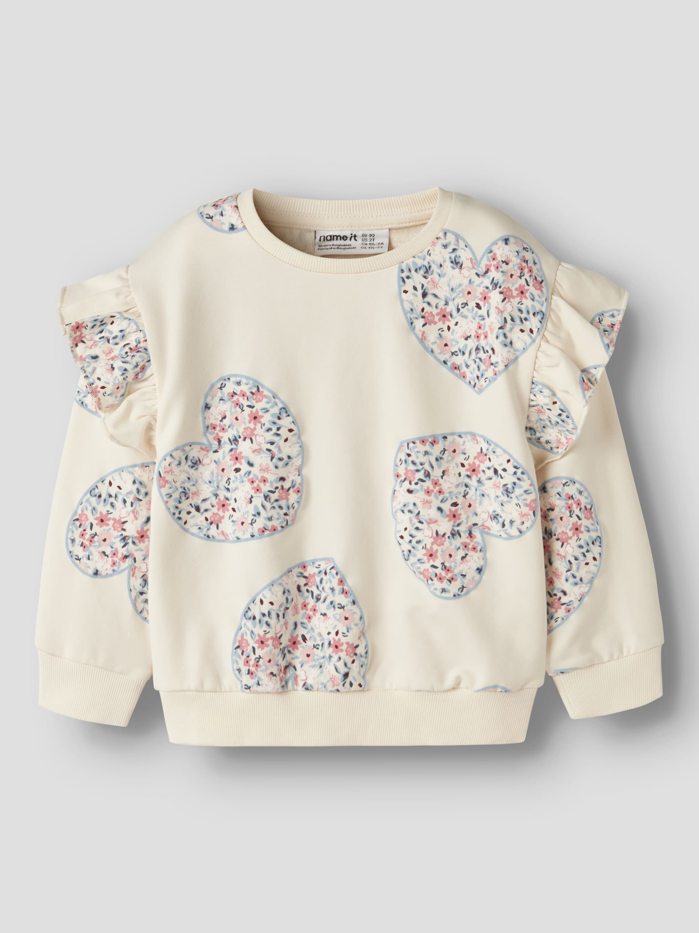 NAME IT - Sudadera en blanco