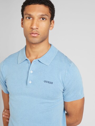 GUESS Poloshirt in Blau