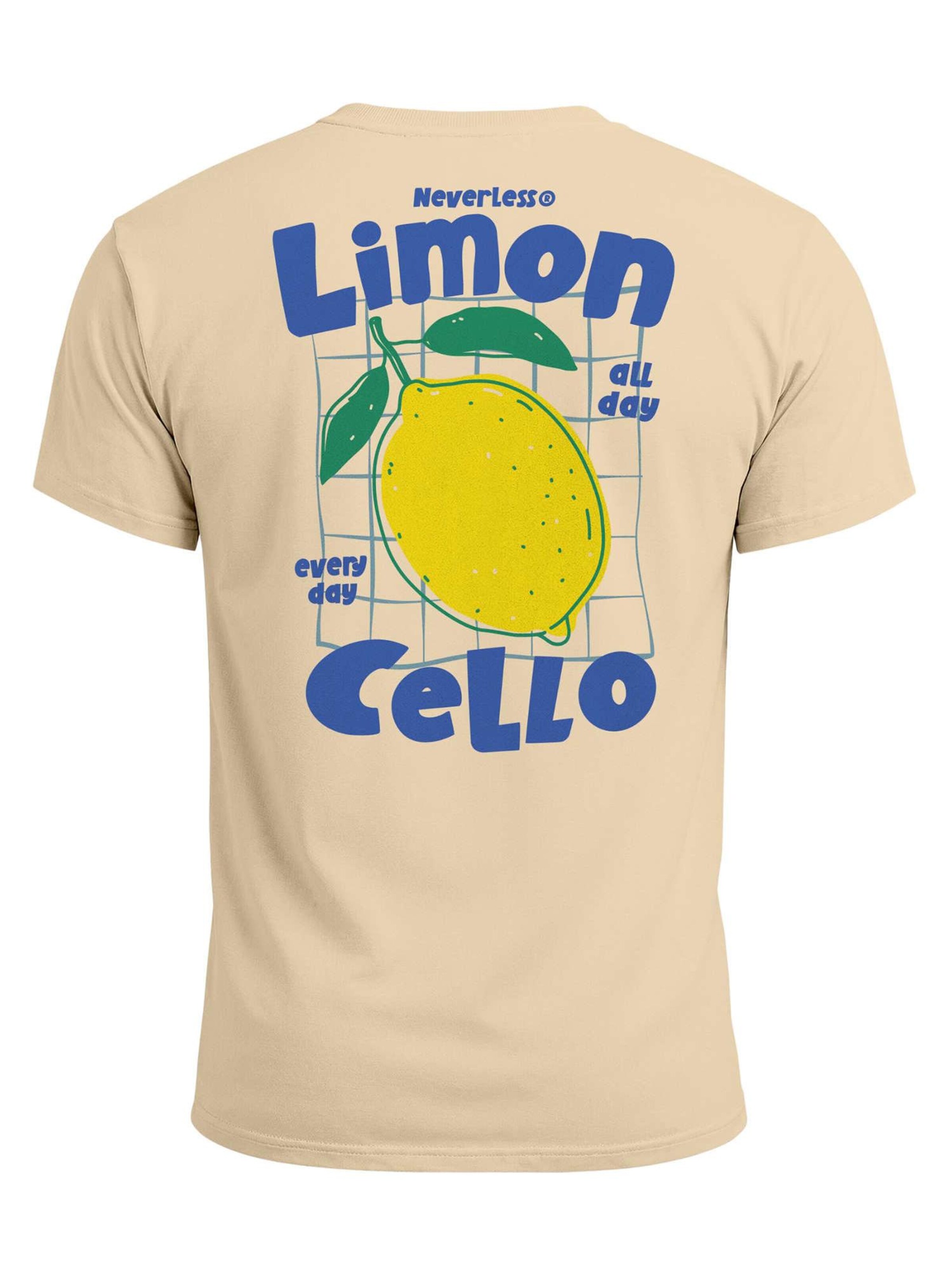 Neverless Shirt 'Limon Cello' in Beige