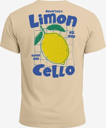 Neverless Shirt 'Limon Cello' in Beige: front