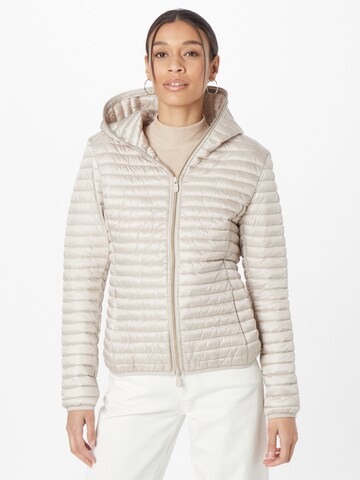 SAVE THE DUCK Between-Season Jacket 'ALEXA' in Beige: front