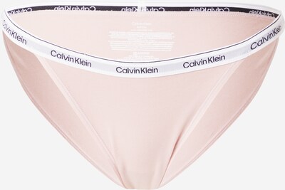 Calvin Klein Underwear Slip en rose / noir / blanc cassé, Vue avec produit