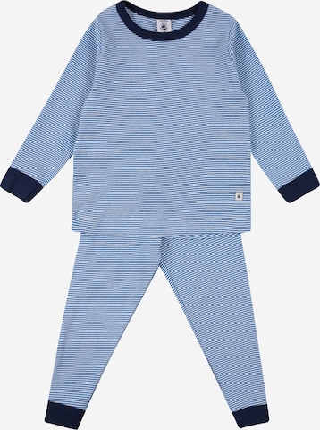 PETIT BATEAU Pyjama in Blau: predná strana