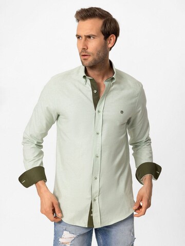 Coupe regular Chemise Dandalo en vert