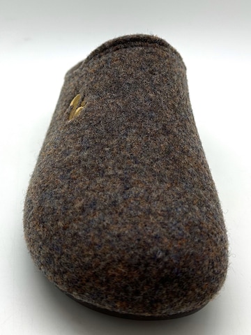 thies Hausschuh 'Recycled PET' in Braun