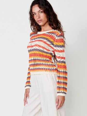 KOROSHI Sweater in Mixed colours