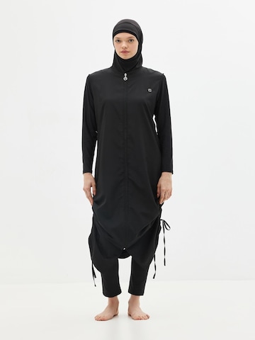 C&City Badpakjurk in Zwart
