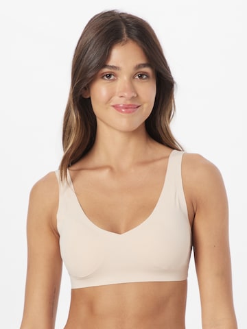 ETAM Bustier BH in Beige: voorkant