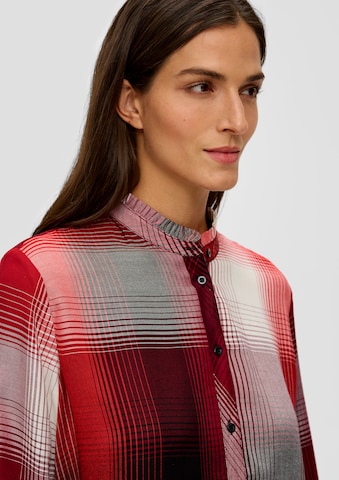 Camicia da donna di s.Oliver in rosso