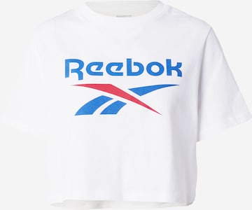 Maglia funzionale di Reebok in bianco: frontale