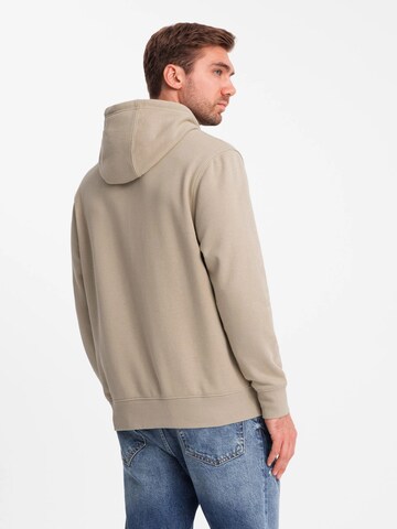 Ombre Sweatshirt 'OM-SSNZ-0144' in Beige