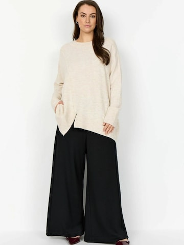 Pull-over ' WA-CHANIN 3 ' Wasabi Concept en blanc