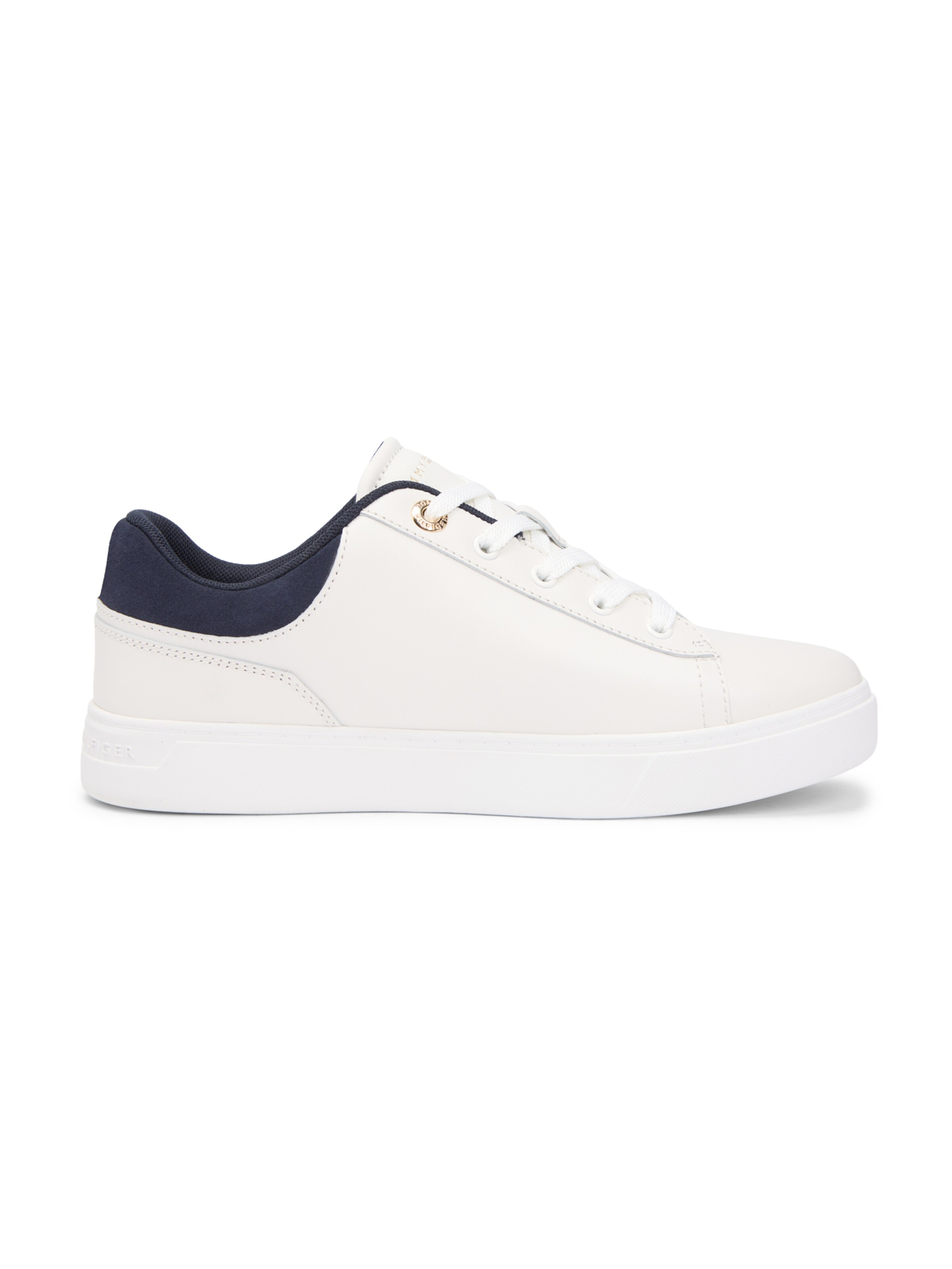 Sneaker low de la TOMMY HILFIGER pe alb