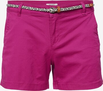 Pantalon chino Orsay en rose : devant