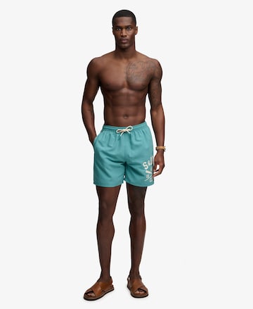 Shorts de bain Superdry & Co en vert