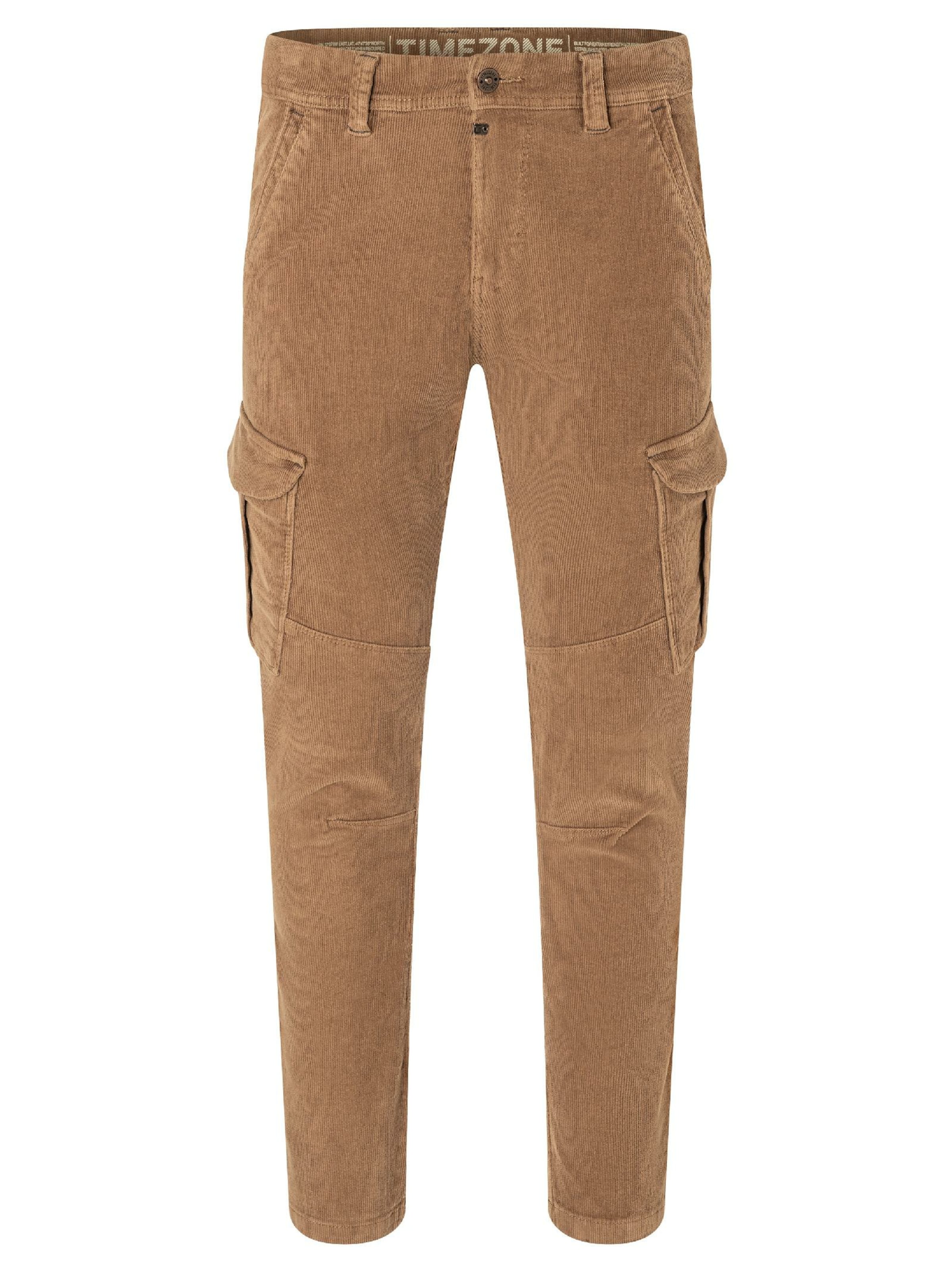 TIMEZONE Hose 'Niklas' in Braun: Vorderseite
