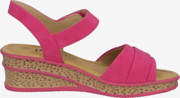 Sandales à lanières 'Vemlu' Palado en rose