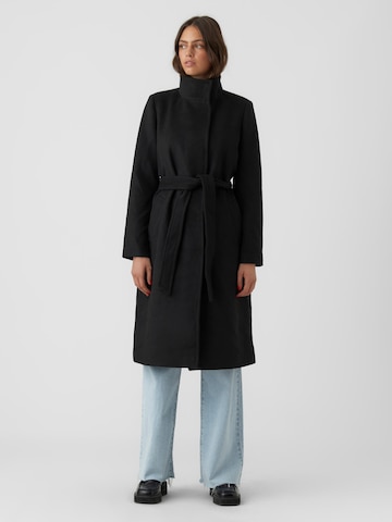 Manteau mi-saison 'Twodope Vera' VERO MODA en noir : devant