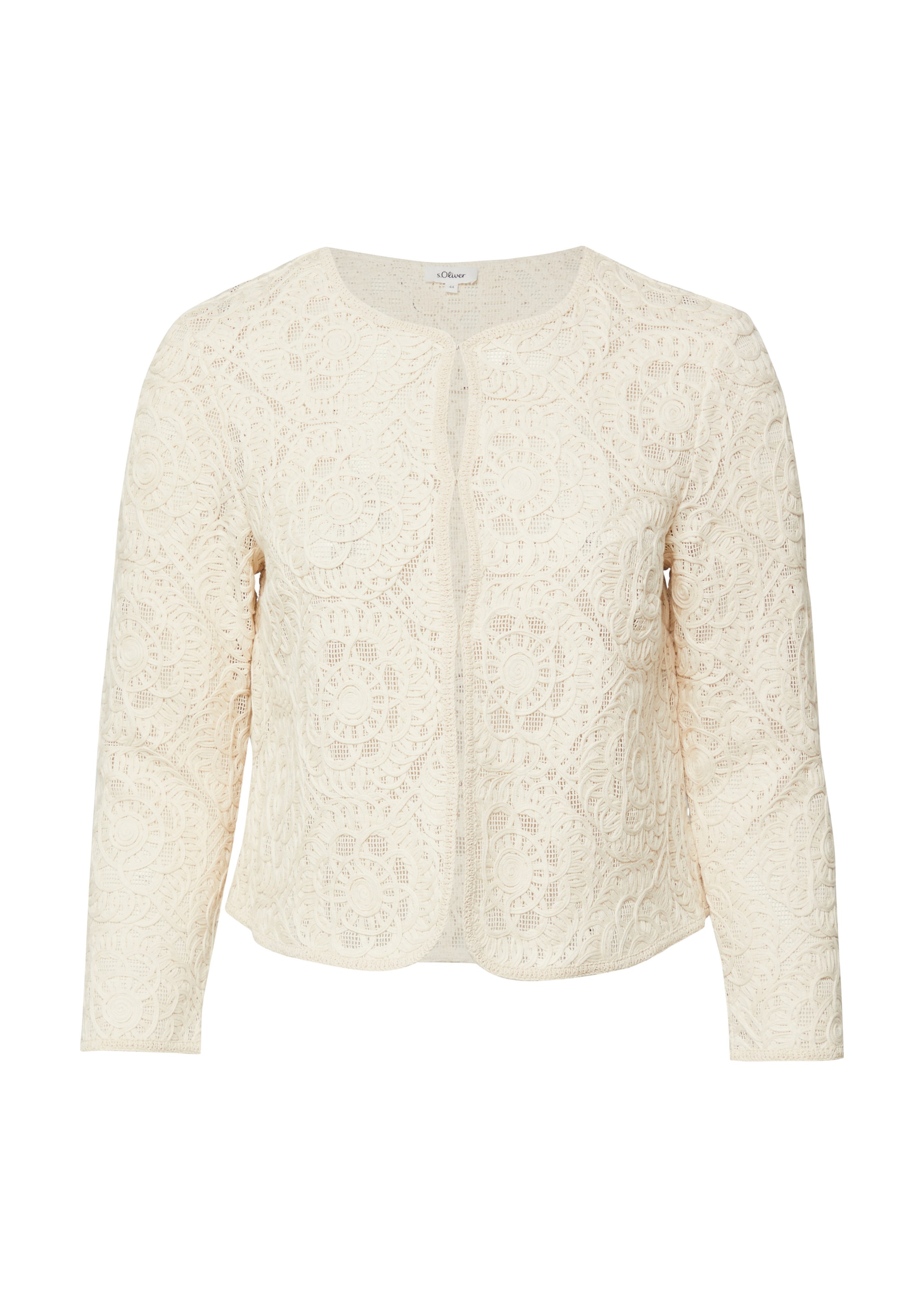 s.Oliver Between-season jacket in Beige: front