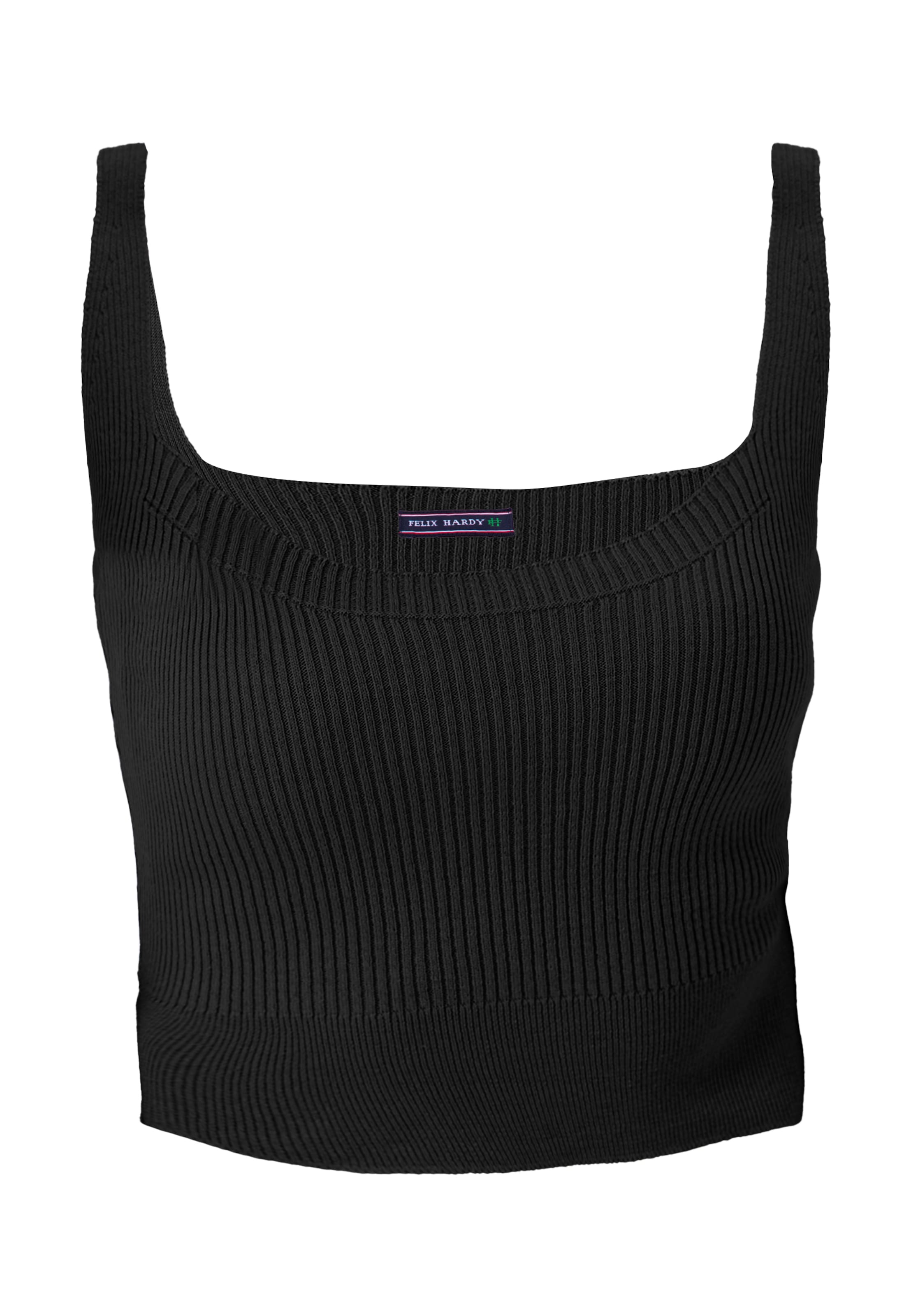 Felix Hardy Knitted top in Black: front