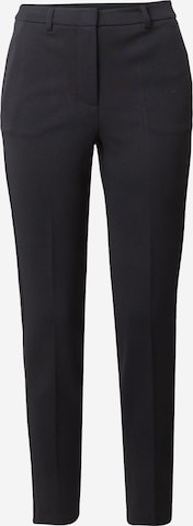 Max Mara Leisure Regular Pantalon 'FARAD' in Zwart: voorkant