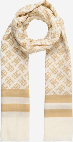 TOMMY HILFIGER Scarf 'BEACH SUMMER' in Beige: front