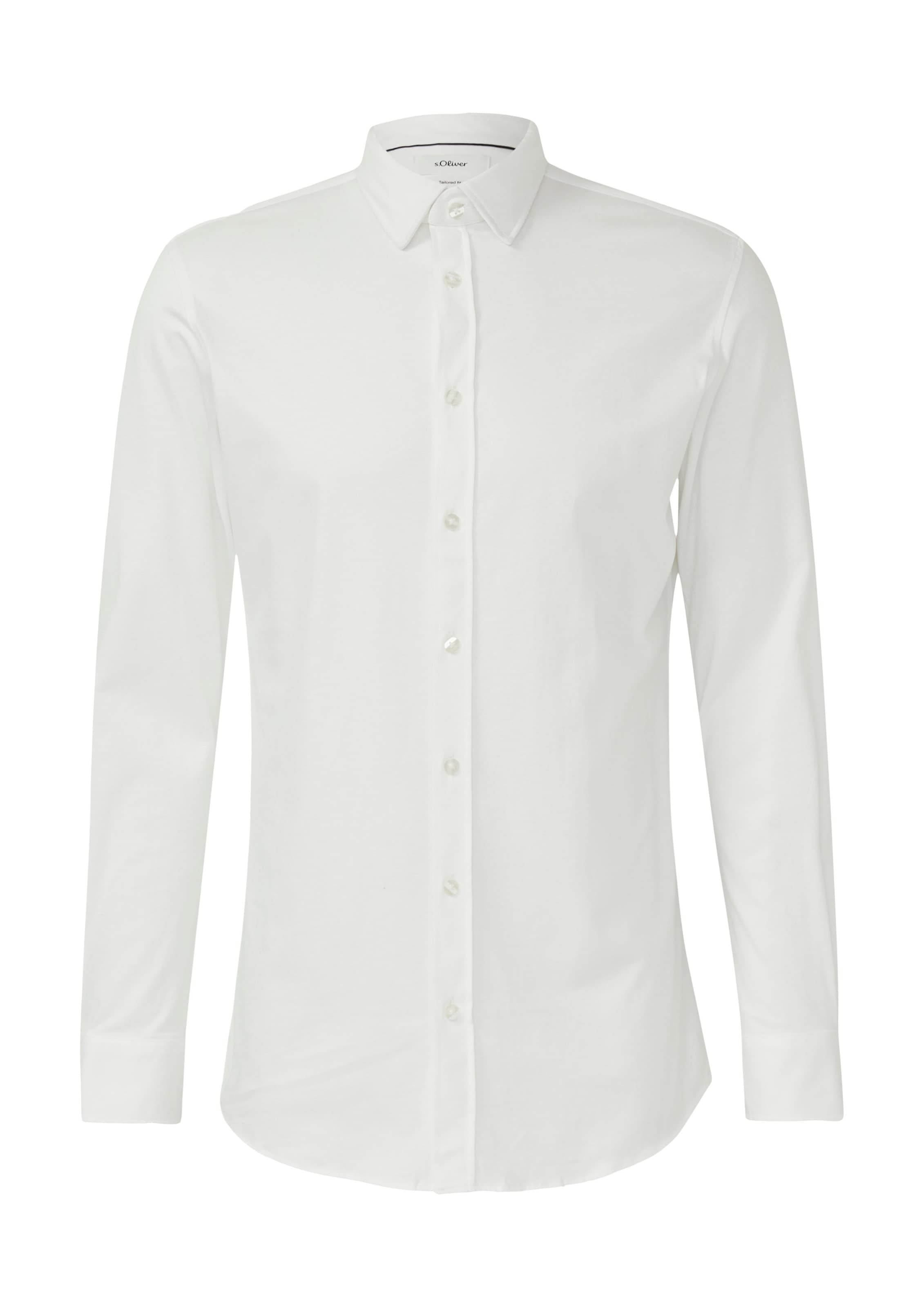 s.Oliver Hemd in weiß, Produktansicht