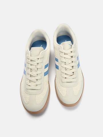 Pull&Bear Platform trainers in Beige