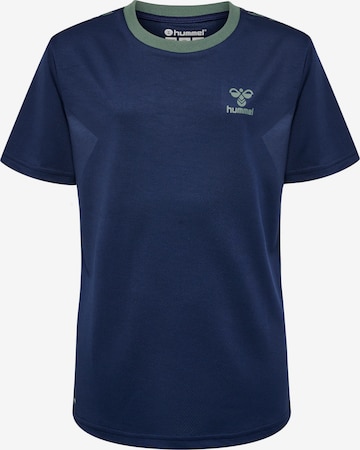 Hummel Performance Shirt 'Staltic Poly' in Blue: front