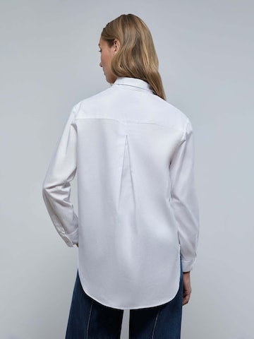 Scalpers Blouse 'New Ast' in White
